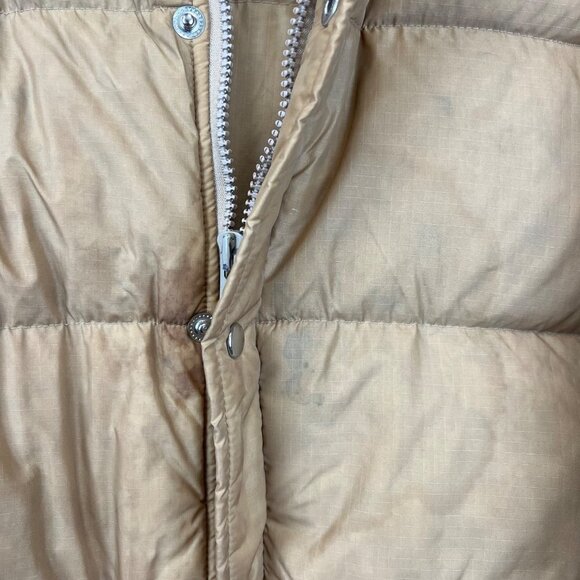 VINTAGE CAMEL Jacket GOOSE‎ Down XL Puffer Winter Coat - Picture 5 of 11
